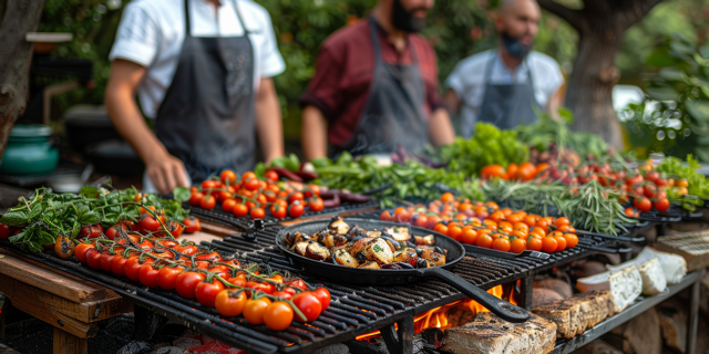 vegetarisches BBQ Catering Berlin