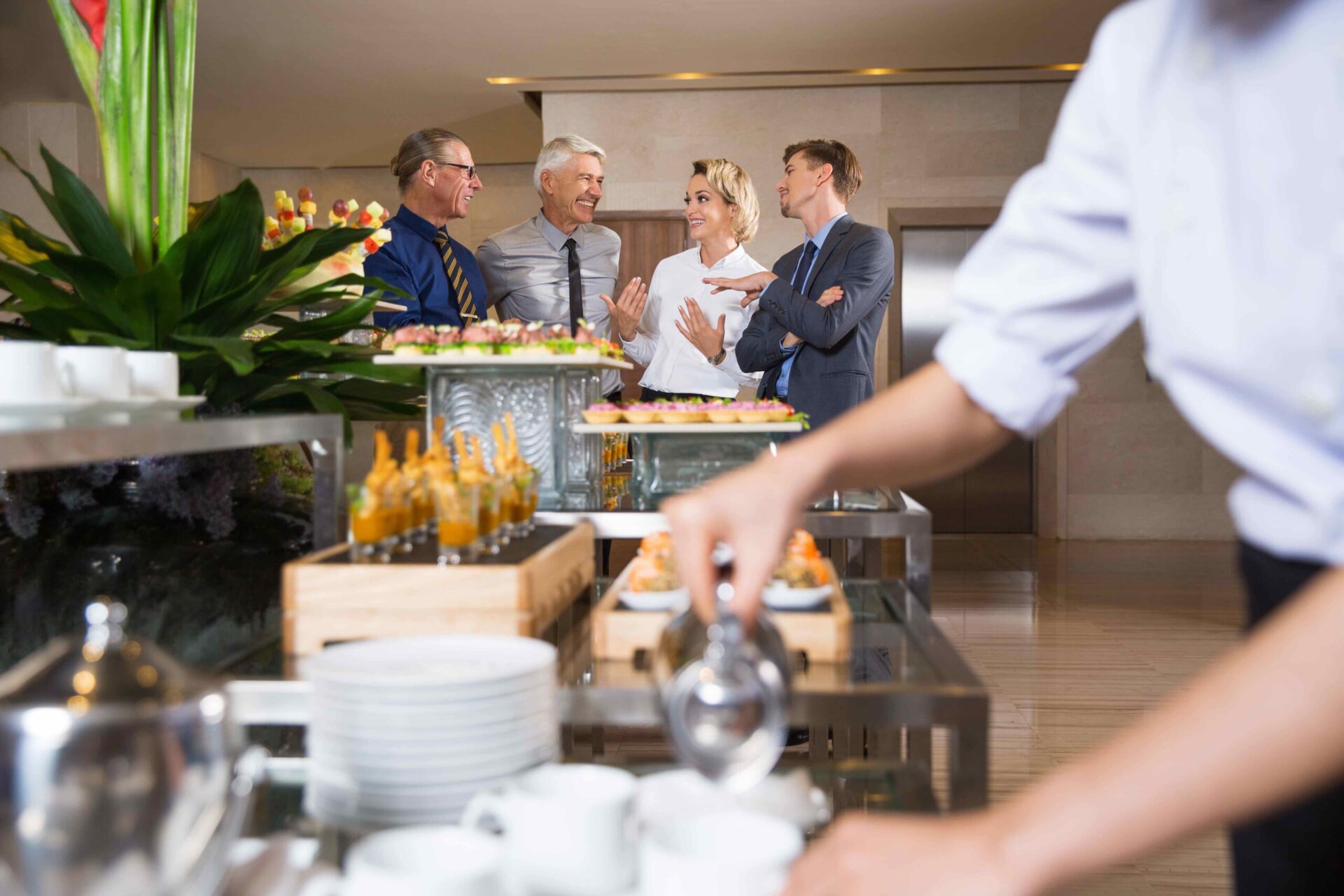 Standverpflegung für Aussteller und Besucher – Messe-Catering in Berlin